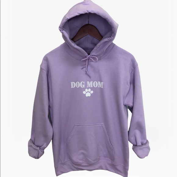 DOG MOM Unisex Adult Hoodies - Various - Picture 3 of 17